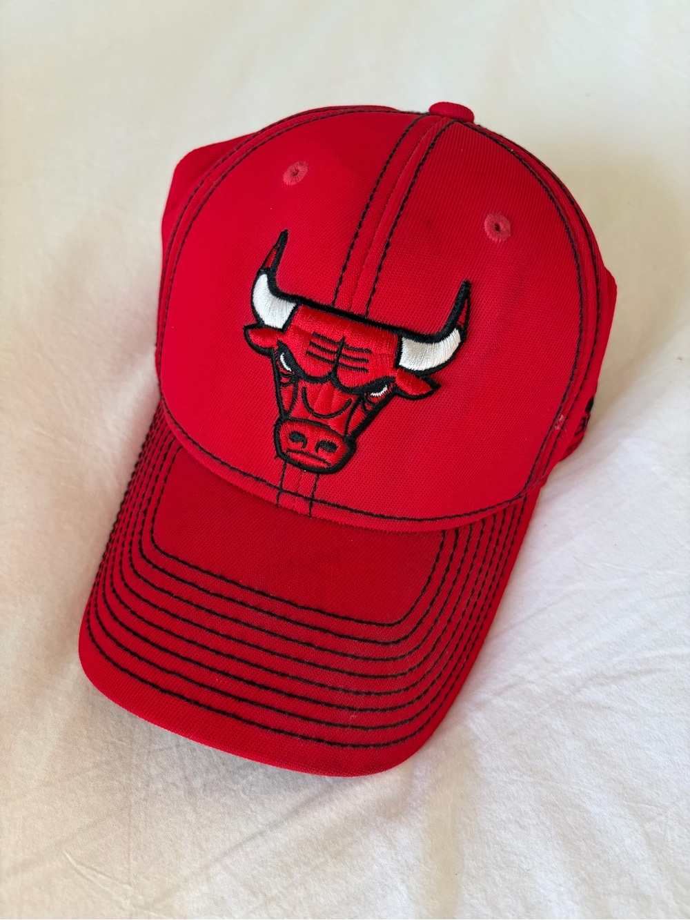 Chicago Bulls adidas Hat with Embroidered Bull